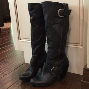 Arturo Chiang Vera black riding boots